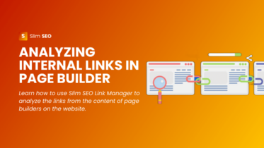Analyzing internal links in page builder content with Slim SEO Link Manager